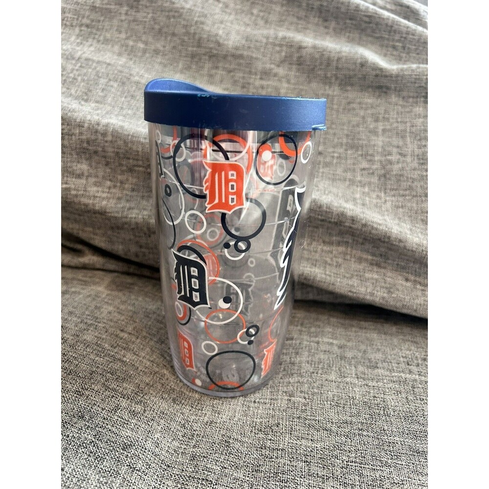 Tervis Tumbler Detroit Tigers Tumbler Double Wall Insulated Lid BPA Free 16 oz - Picture 4 of 7